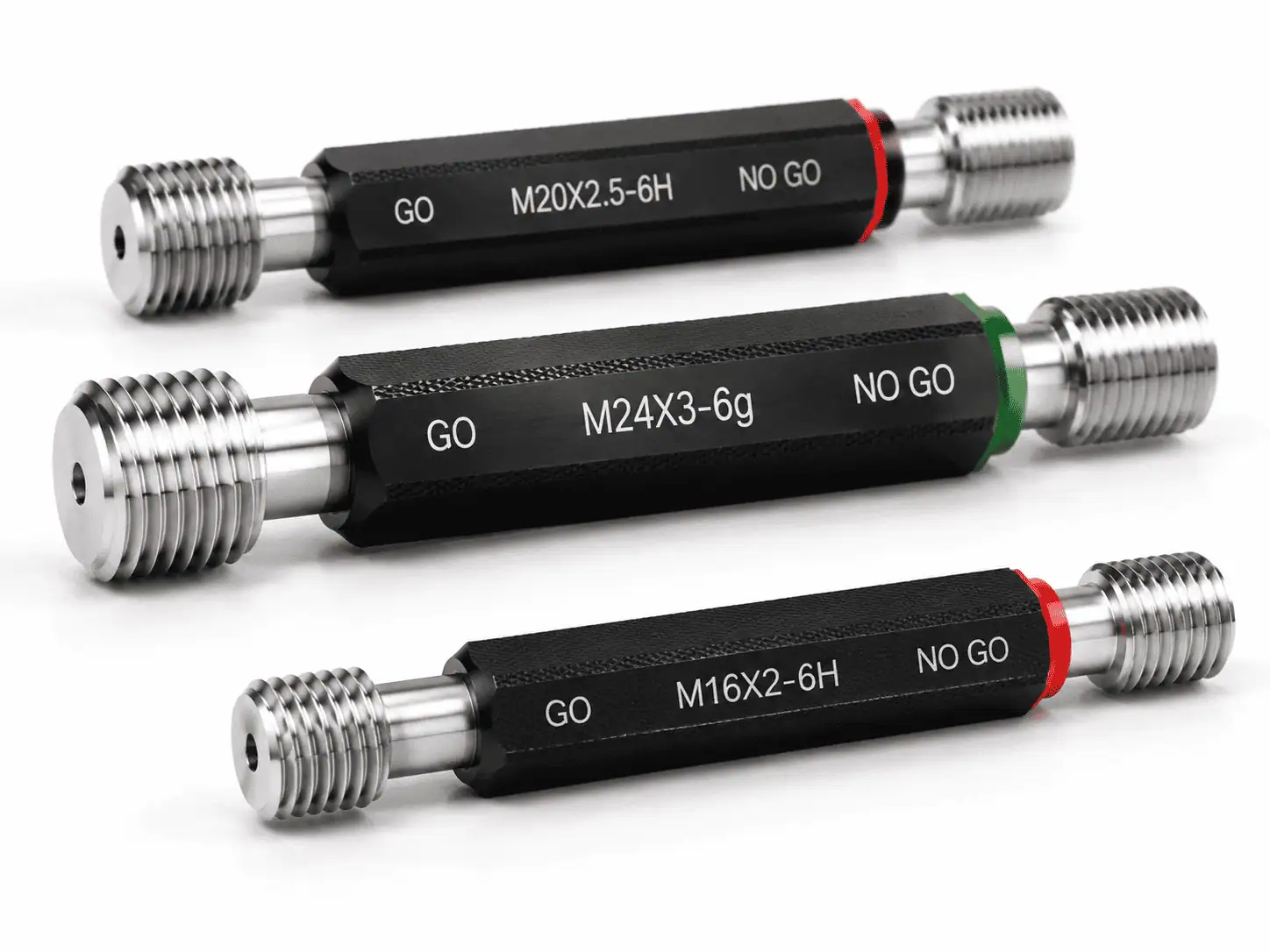 Thread plug gauges for internal thread inspection