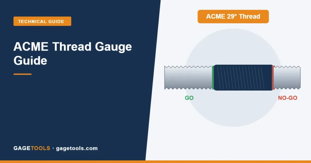 ACME Thread Gauge Guide: Sizes, Tolerances and Inspection