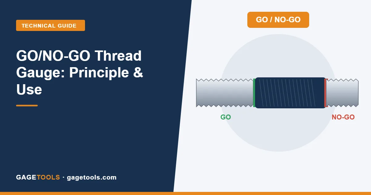 GO NO-GO thread gauges made in China