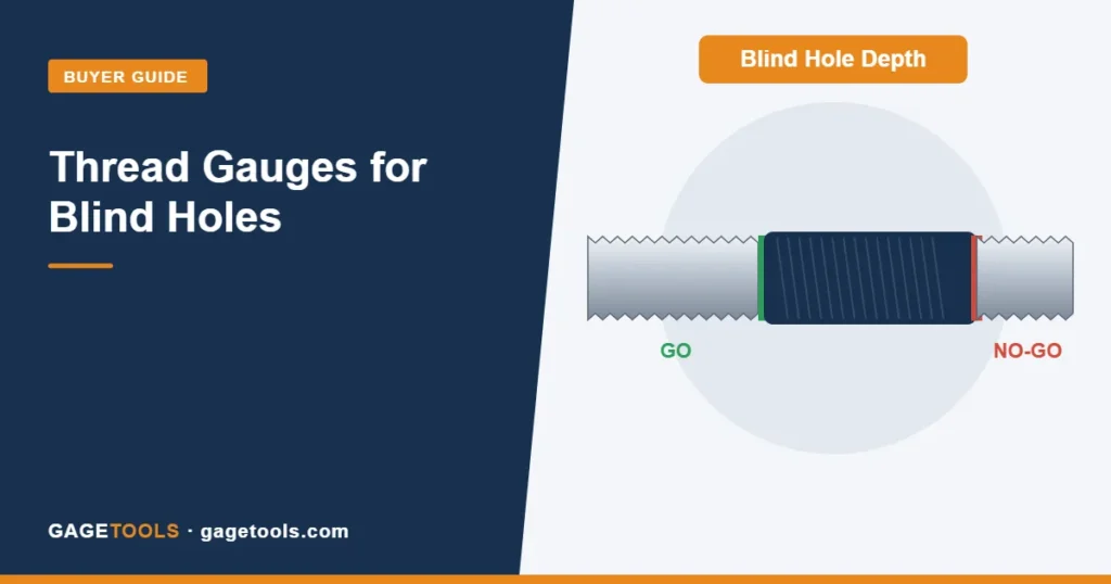 Thread Gauges for Blind Holes: How to Specify Depth and Clearance